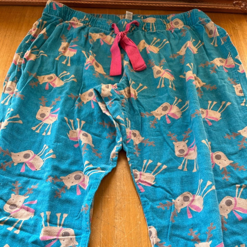 Old Navy Holiday Reindeer Pajama Pants